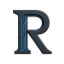 Recursall Metallic R Logo